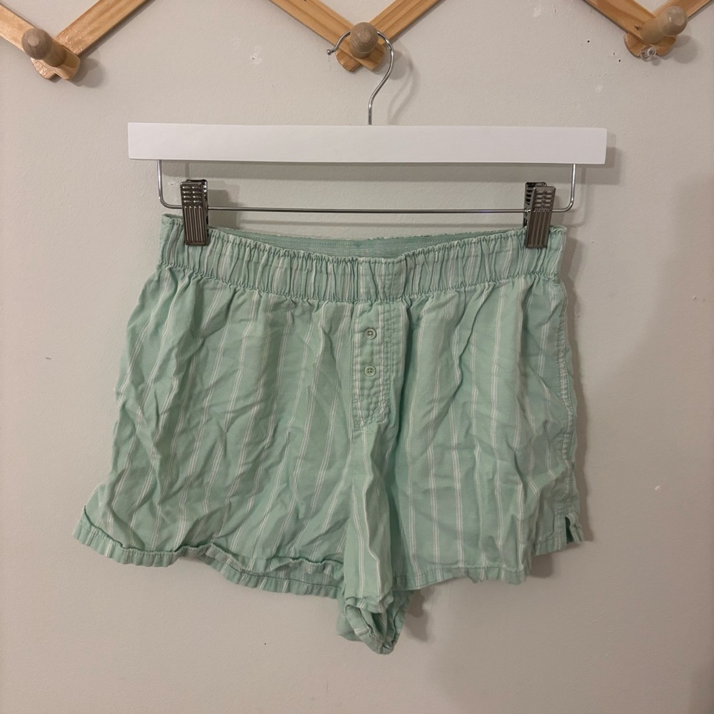 Mint Green Women's Lounge Shorts